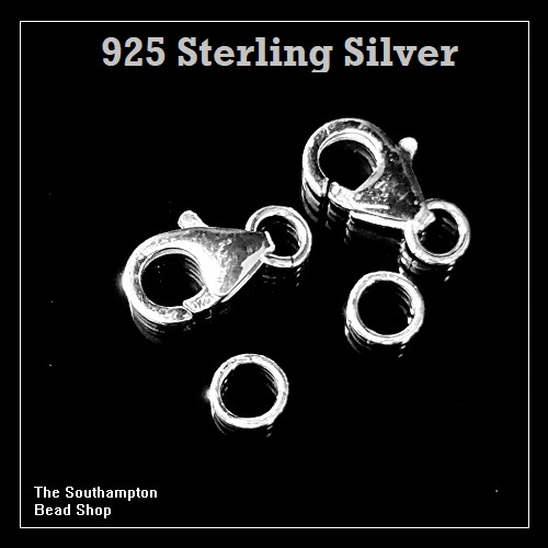 925 Silver Lobster Claw Clasps